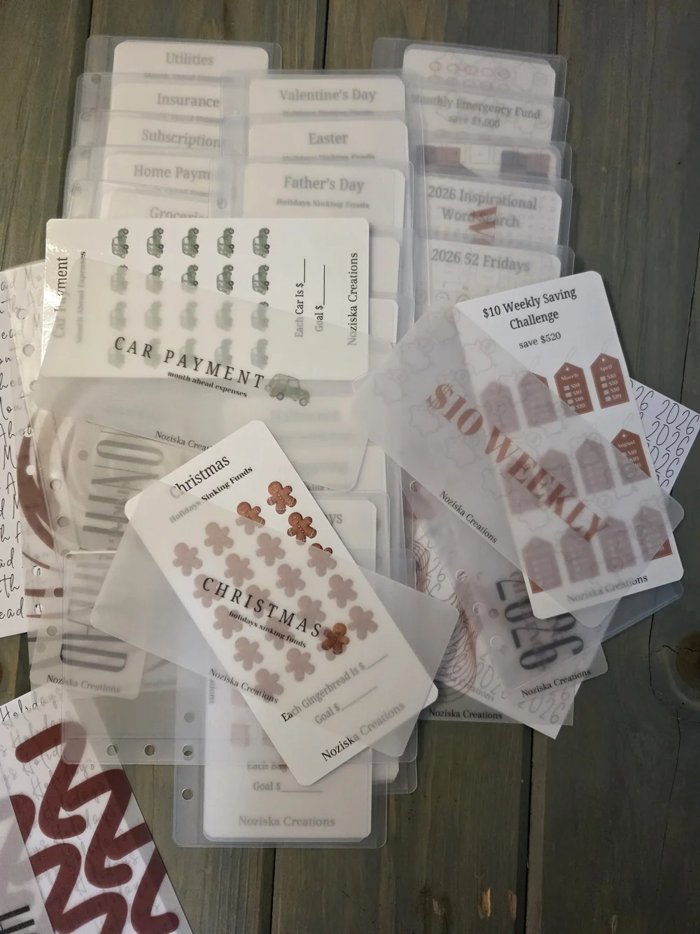 A6 Noziska Creations - 3 Bundles